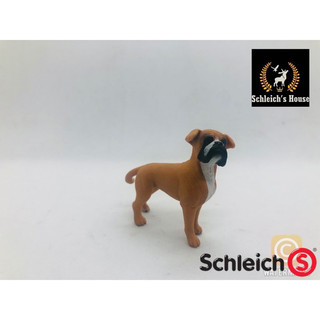 Mô hình động vật , đồ chơi con vật Schleich chính hãng Chó boxer cái 16390 - Schleich House