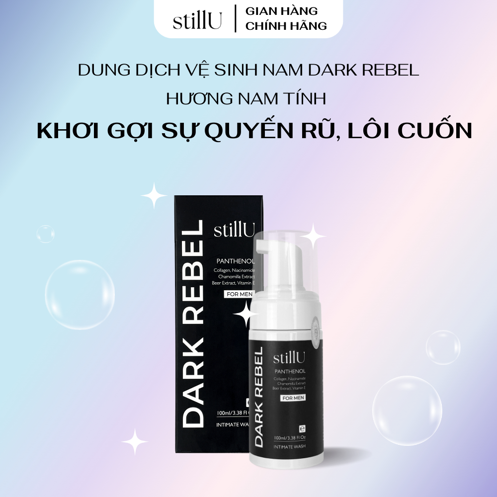 Dung dịch vệ sinh Nam, dung dịch vệ sinh men bia Giúp làm sạch, Khử hôi ngăn ngừa viêm ngứa _ stillU