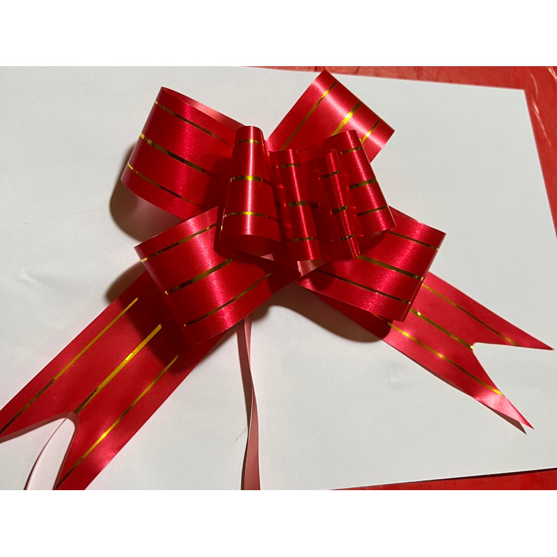 10 Nơ rút màu đỏ 5cm ,3cm và 1,8cm