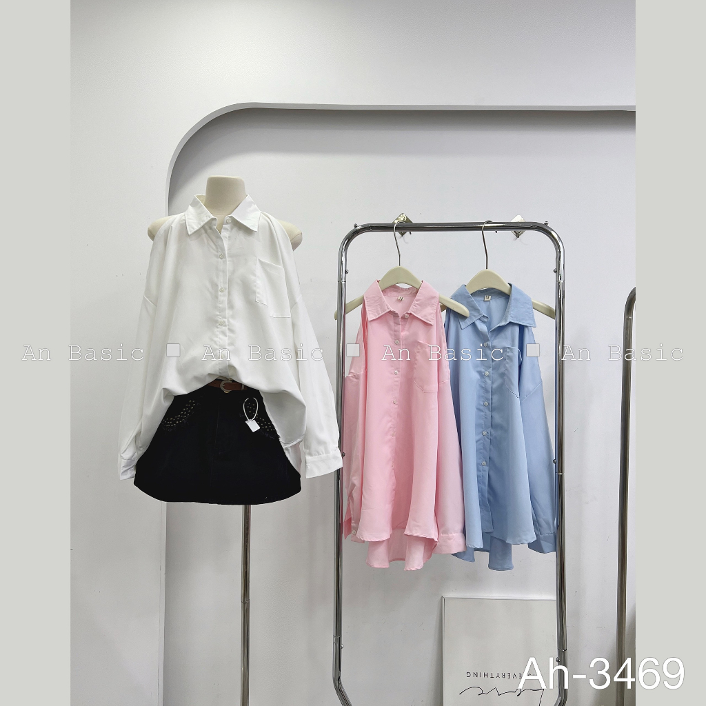 Áo sơ mi khoét vai dài tay túi ngực - Retrostyle - Aokhoetvai3469_P6K3
