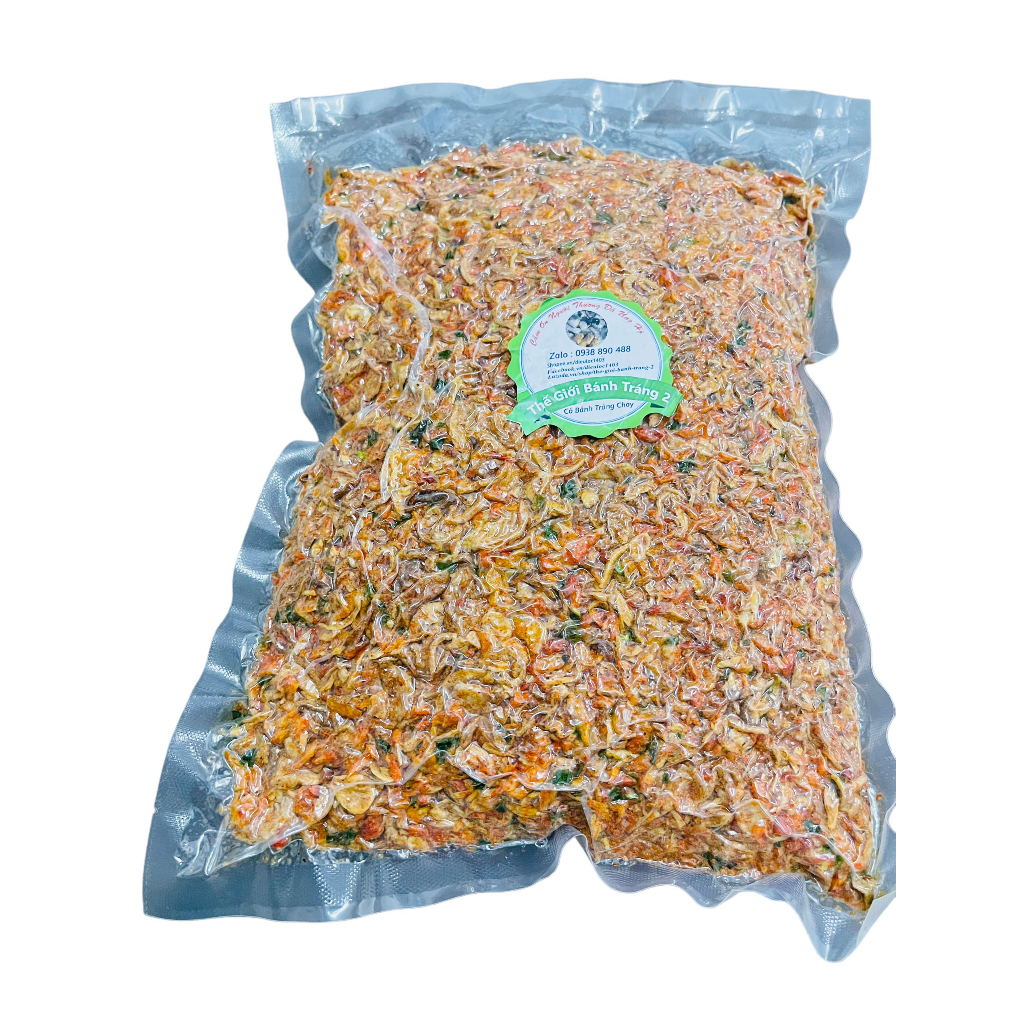 1KG MUỐI TÉP HÀNH PHI HÚT CHÂN KO