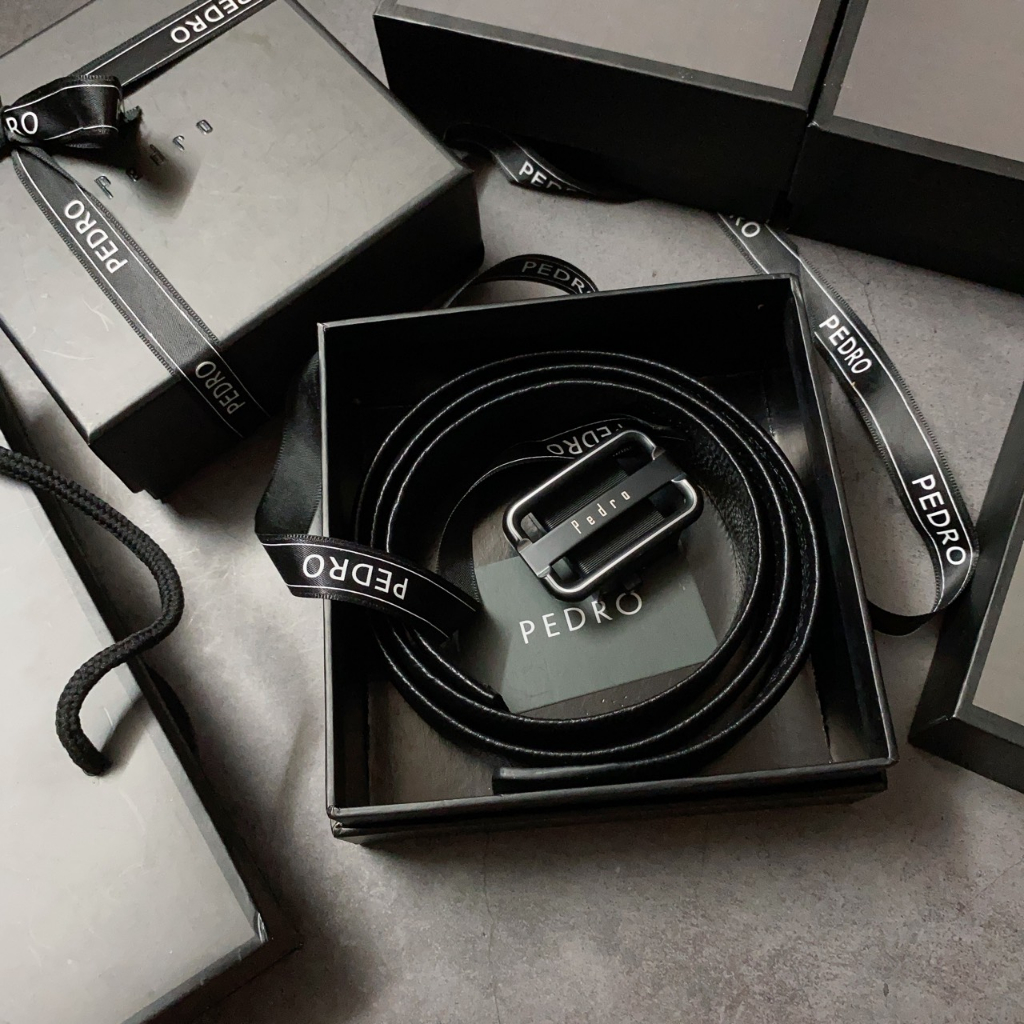 Nịt nam cao cấp mặt chữ nhật nncc - NN319