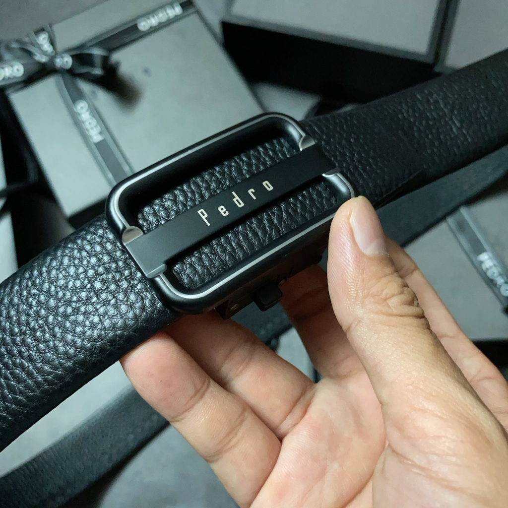 Nịt nam cao cấp mặt chữ nhật nncc - NN319