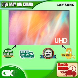 75AU7700    MIỄN PHÍ CÔNG LẮP ĐẶT Smart Tivi Samsung 4K 75 inch UA75AU7700 Mới 2021