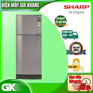 SJ-X201E-S - Tủ lạnh Sharp Inverter 196 Lít SJ-X201E-SL