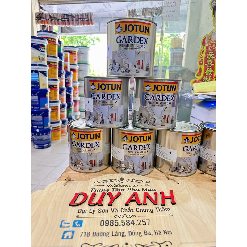 Sơn sắt/gỗ Jotun Essence bóng mờ 0,8L