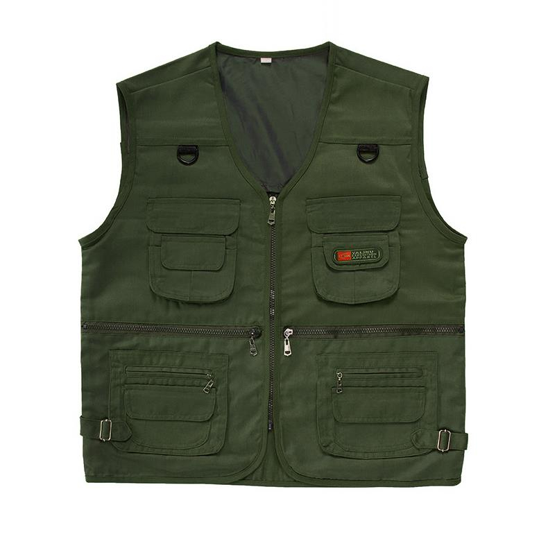 Áo gile xanh nam CT01