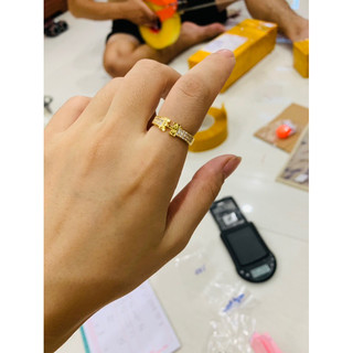 nhẫn chữ H vàng