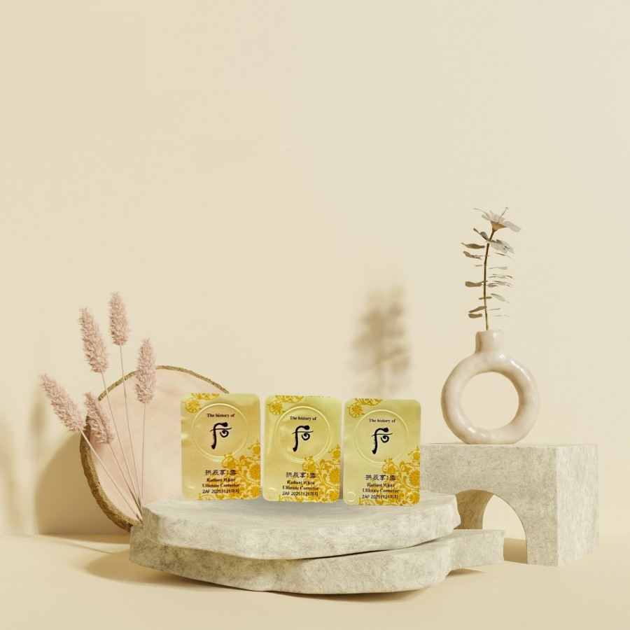 Set 10 Vỉ Cao nám whoo radiant white ultimate corrector