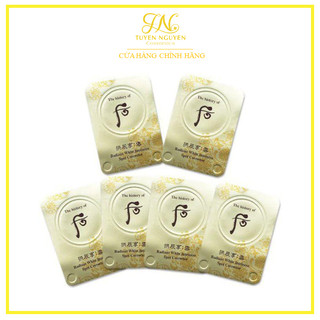 Set 10 Vỉ Cao nám whoo radiant white ultimate corrector