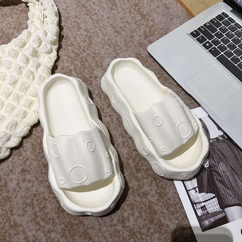 Dép bánh mì bọt biển đế cao 5cm hottrend siêu êm nhẹ