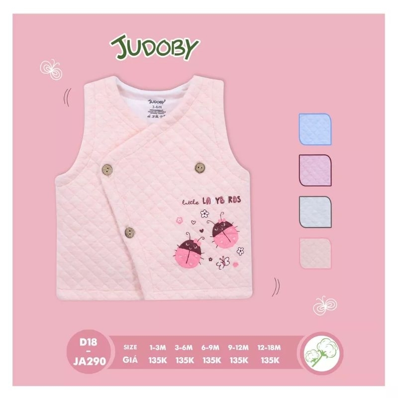 Áo gile trần bông Dokma, Judoby cho bé 1-18M