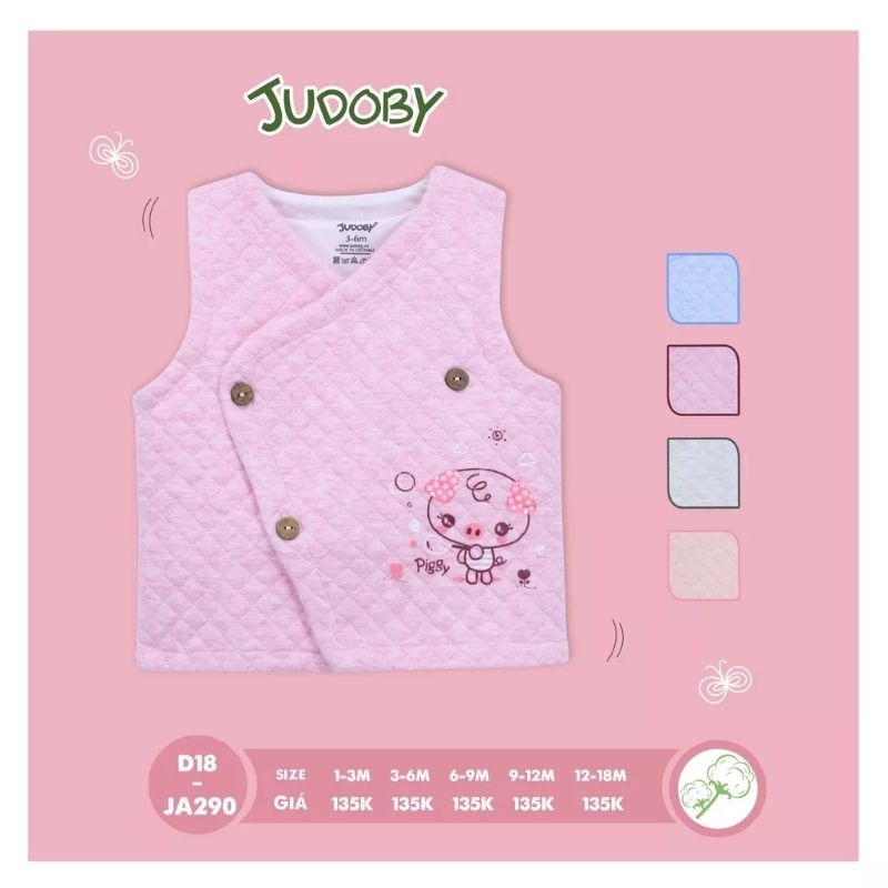Áo gile trần bông Dokma, Judoby cho bé 1-18M
