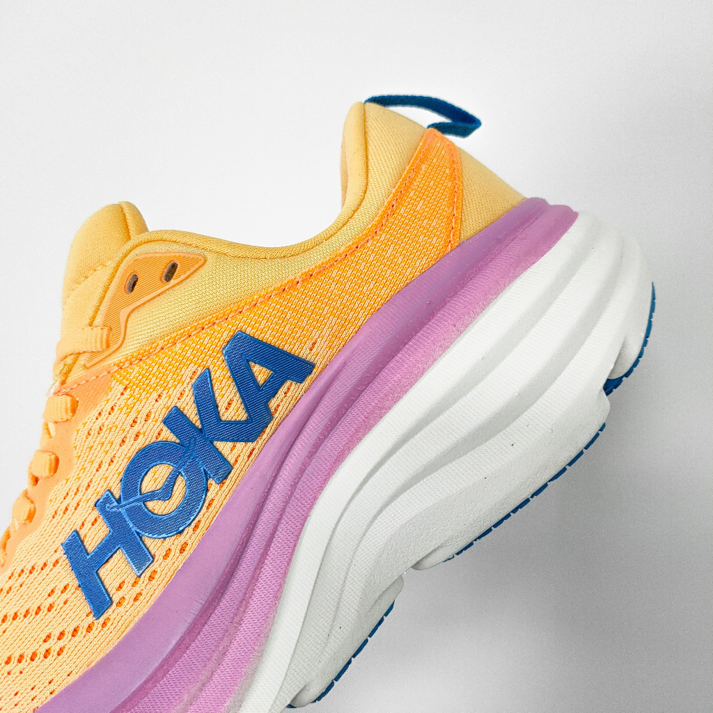 Giày_ Women's Hoka Bondi 8, Giày Chạy Thể Thao Nữ Hoka Thoáng Khí Thời Trang Dành Cho Nữ