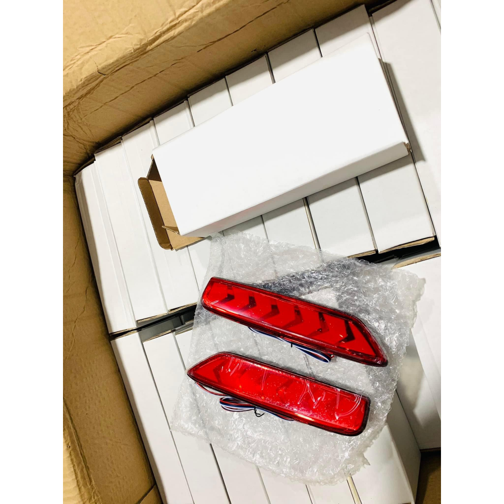 Đèn led gầm sau xe Mitsu Attrage,Xpander 2022 2023 3 chế độ phanh, langtec và xinhan