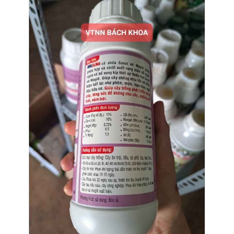 Cofoli CaliMag - Ba con cò  - chống nứt trái nám da - Phân bón lá