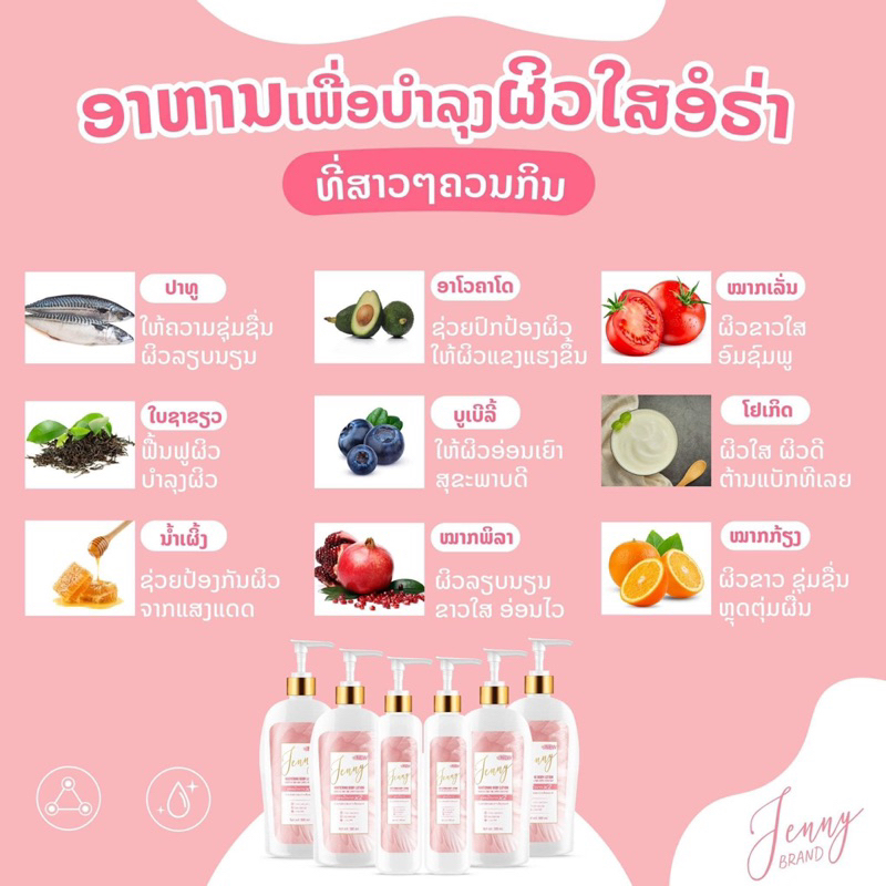 Dưỡng trắng da Jenny Lotion trắng trong 7 ngày