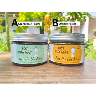 Bột rửa mặt bạc hà thảo mộc gotafarm - hũ 135g