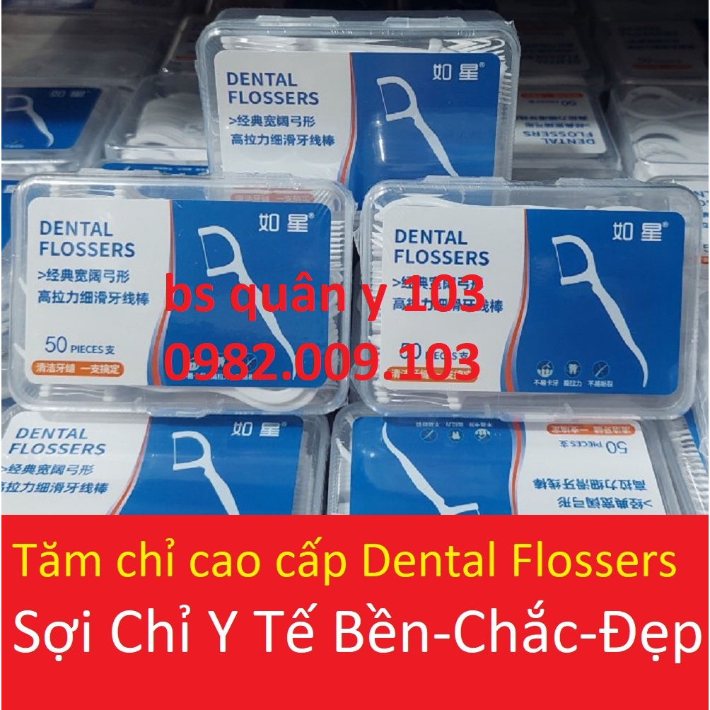 Tăm chỉ nha khoa Oraltana - Gói 50 Que - tăm kẽ răng Oral Tana, xỉa răng, chăm sóc răng lợi tiêu chuẩn xuất Nhật
