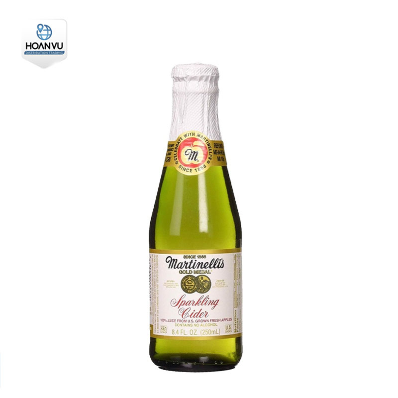 Nước Ép Táo Martinelli's Sparkling Cider Apple (Chai 250ml) 04/2025