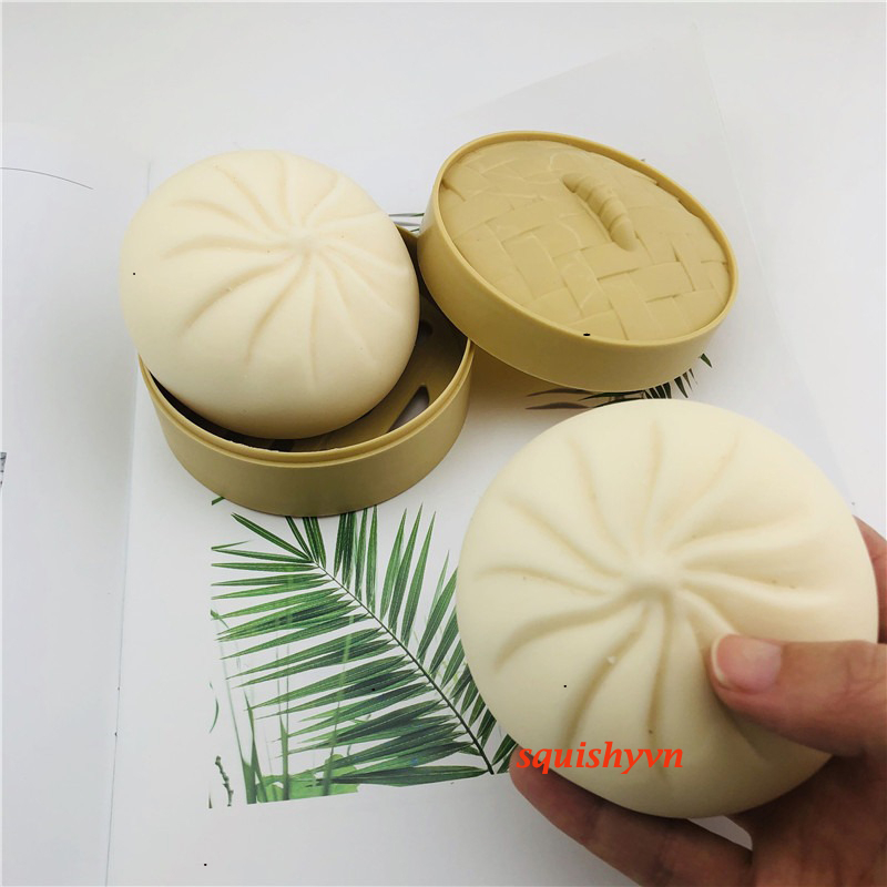 Hộp bánh bao Mochi Squishy