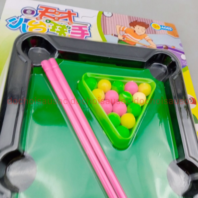 Bàn bida mini, bàn bi a mini đồ chơi phát triển tư duy sự khéo léo cho trẻ em