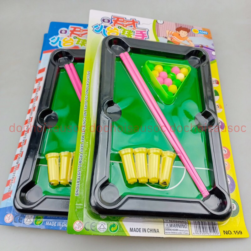 Bàn bida mini, bàn bi a mini đồ chơi phát triển tư duy sự khéo léo cho trẻ em