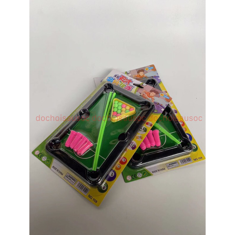 Bàn bida mini, bàn bi a mini đồ chơi phát triển tư duy sự khéo léo cho trẻ em