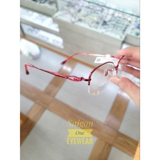 Gọng Kính Titan Siêu Mảnh Nhẹ + Hộp, Nước Rửa