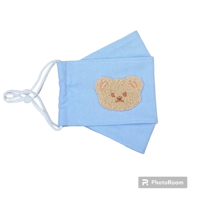 Khẩu trang 3D vải Linen