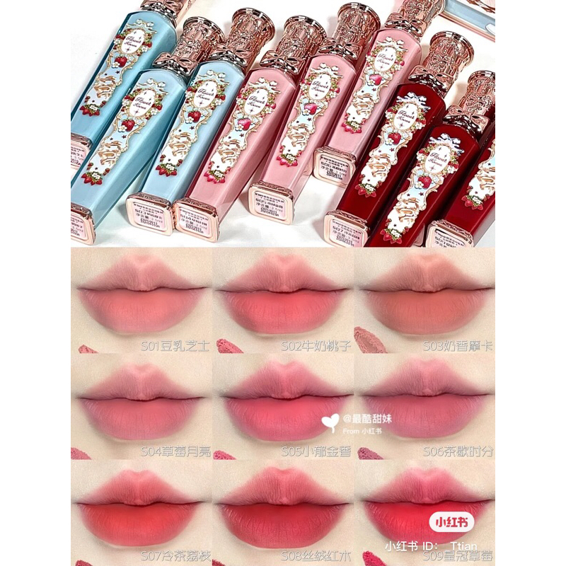 Son Flower Knows dòng Strawberry Rococo