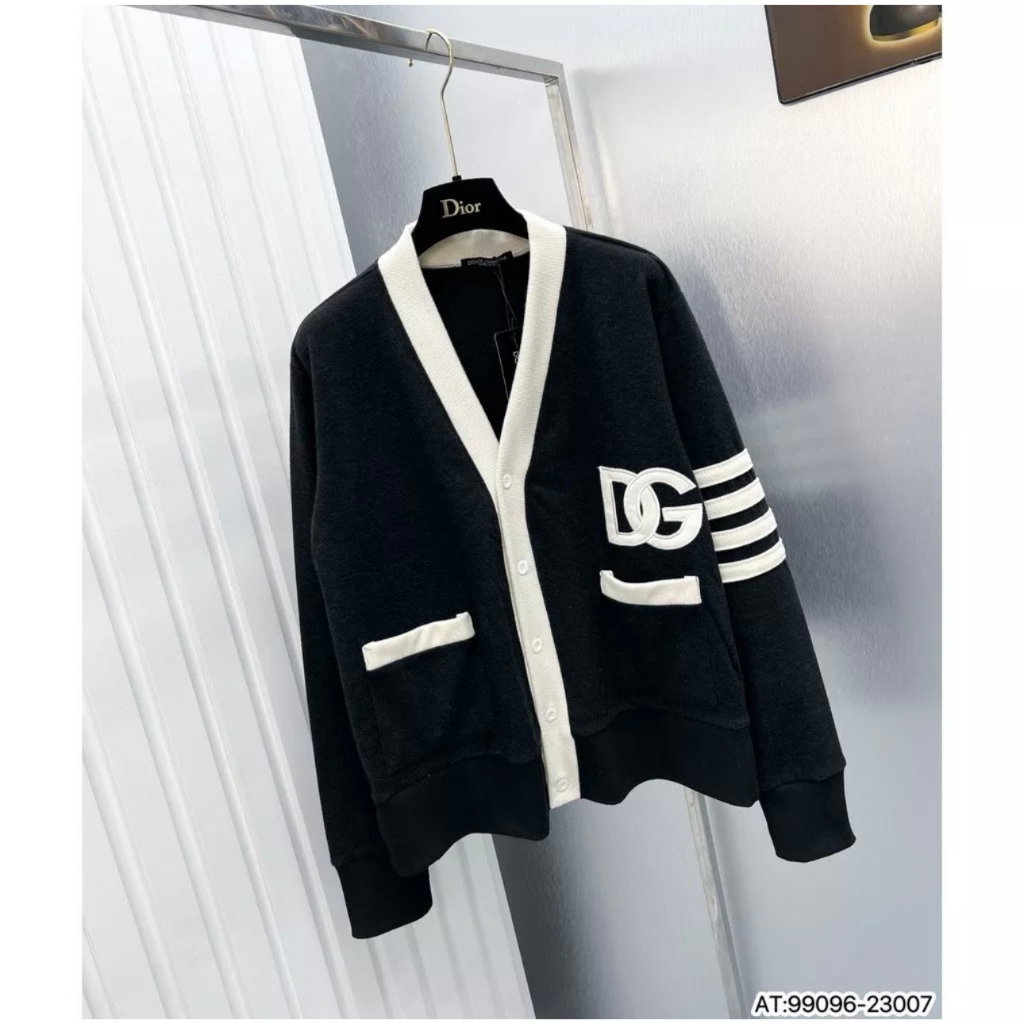 Áo Khoác Cardigan DG Chất Len Tăm Phối Đường Viền Cực Hót
