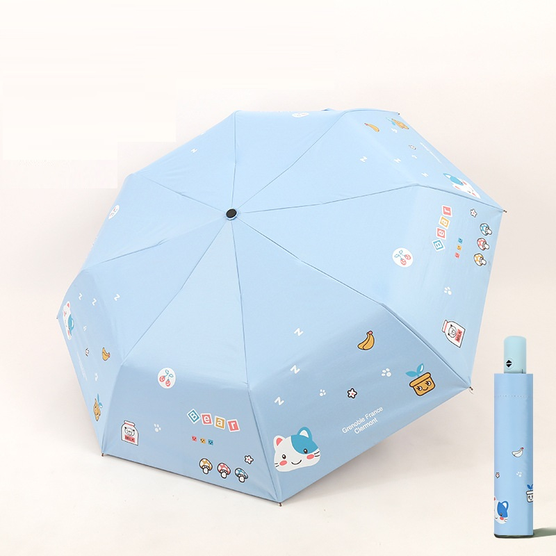 Ô dù che mưa nắng chống tia UV hình gấu vịt dễ thương Mim Mim Store OGAUVIT14