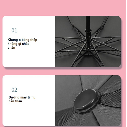 Ô dù che mưa nắng chống tia UV hình gấu vịt dễ thương Mim Mim Store OGAUVIT14