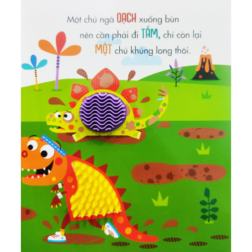 Sách tương tác thông minh - Đừng chạm vào khủng long