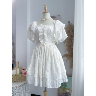 Jasmine Tea Dress mini trong sáng, tinh tế - Flower & Dot