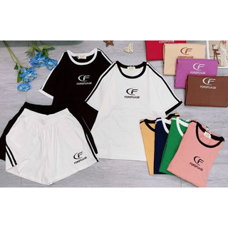 SET BỘ SHORT COTTON THÊU CAO CẤP