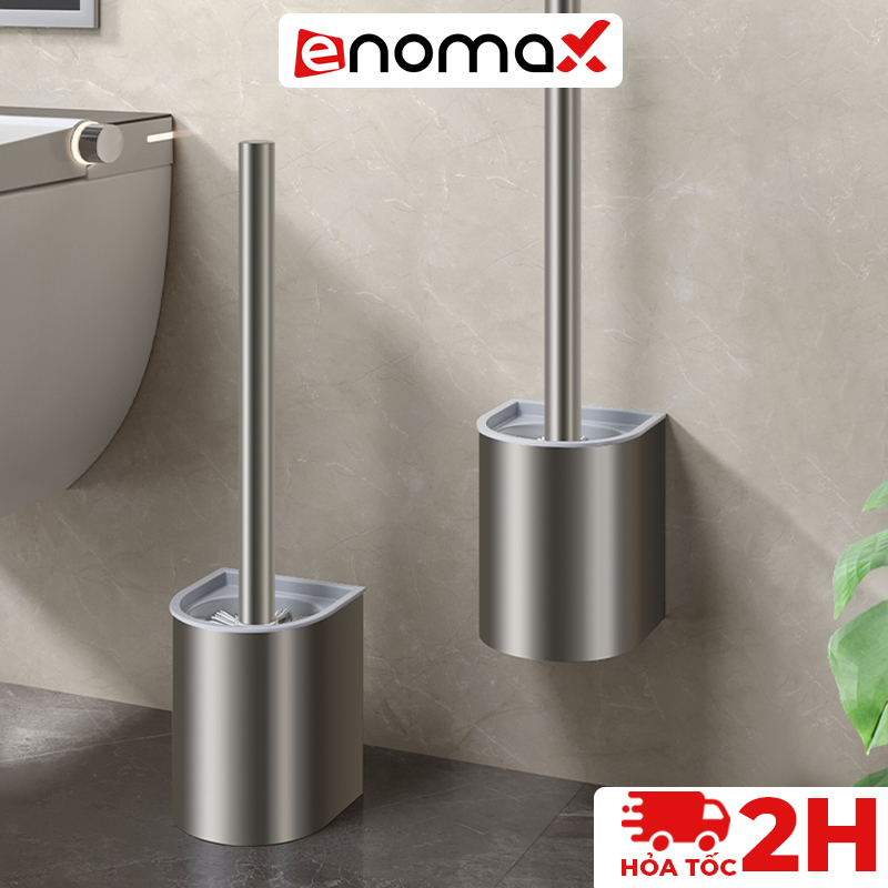 Chổi cọ nhà vệ sinh Enomax chà bồn cầu, cọ toilet sàn nhà vệ sinh, nhà tắm dán tường (Eno 0128)