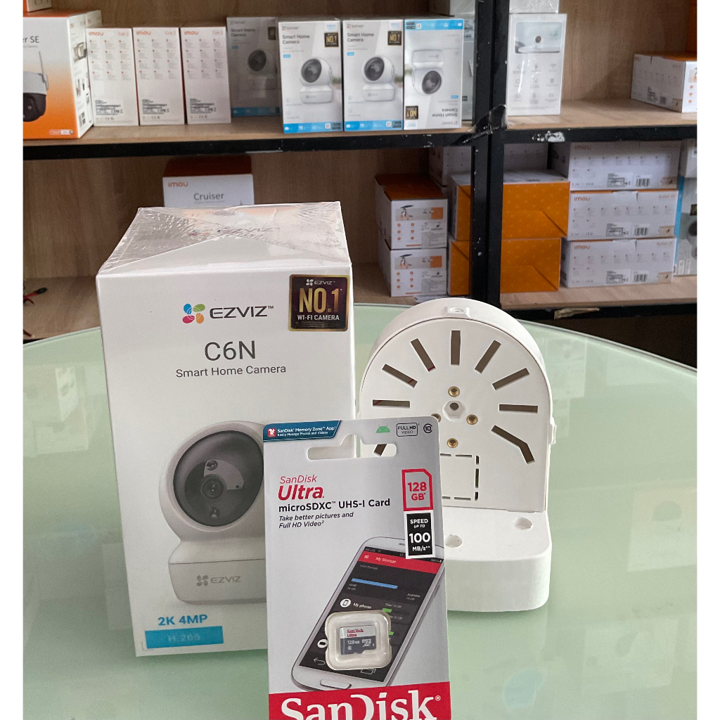 Camera Wifi Ezviz C6N Trong Nhà Full HD 1080P Xoay 360 Độ