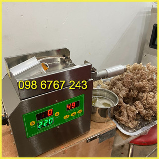 Máy ép dầu dừa, dầu đậu phộng 4kg/h điều chỉnh nhiệt