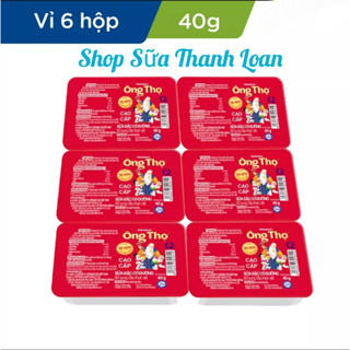 COMBO 3 Vỉ 18 HỘP SỮA ĐẶC CÓ ĐƯỜNG ÔNG THỌ ĐỎ - VỈ 6 HỘP X 40G