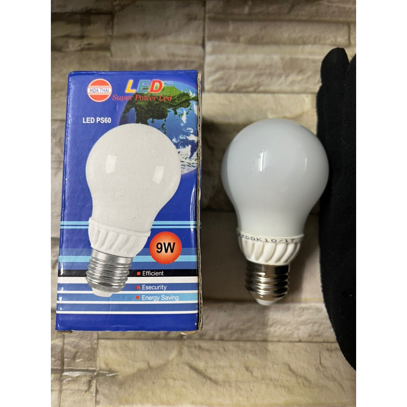 Bóng Đèn Led 9W thủy tinh siêu sáng - HOÀ THÁI