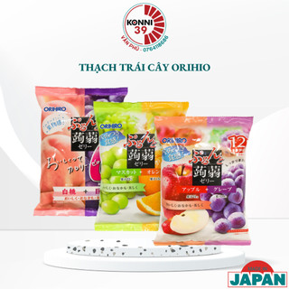 Thạch trái cây Orihio bổ sung vitamin, chất xơ