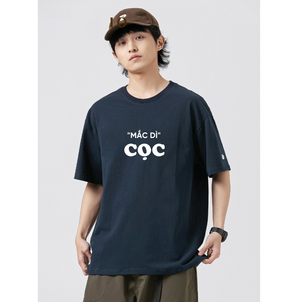 Áo thun nam nữ form rộng tay lỡ, áo phông unisex CỌ-C cổ tròn chất cotton co dãn 4 chiêu LEE98