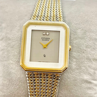 Đồng hồ tank nam vàng 18k hiệu citizen siêu đẹp