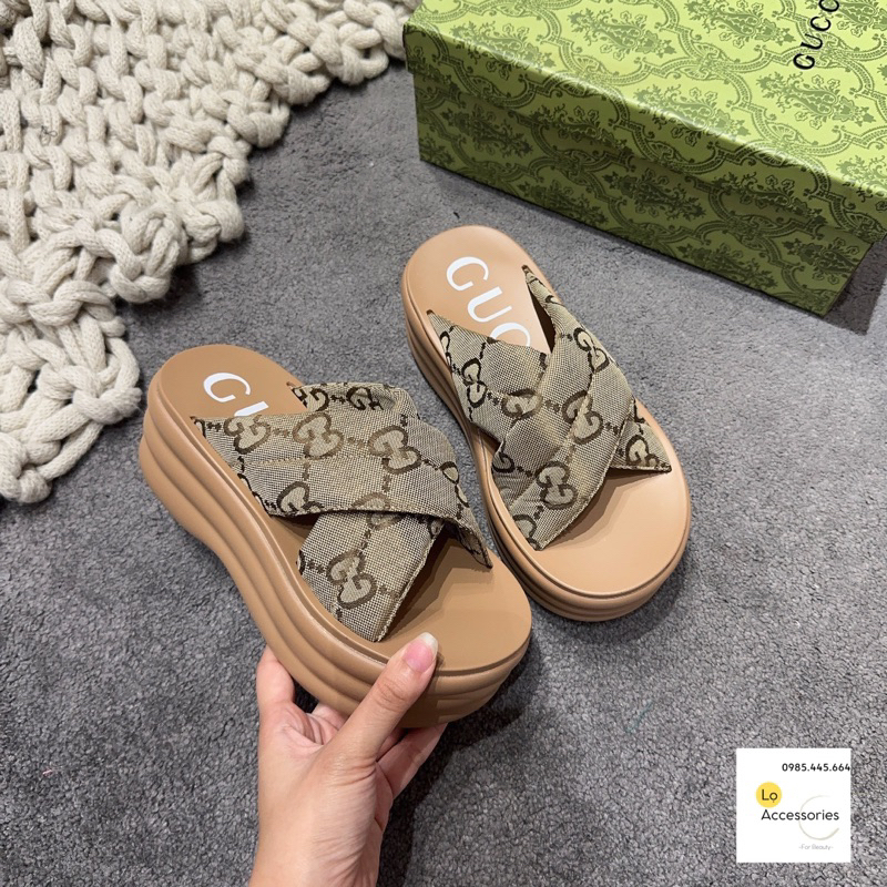 Dép quai chéo GC chuẩn hàng QC loại 1