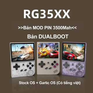 Máy chơi game cầm tay Anbernic RG35xx màn cực đẹp, máy nhỏ gọn cấu hình tốt chơi PS1 NEOGEO MAME GBA GBC | IZZYGAME
