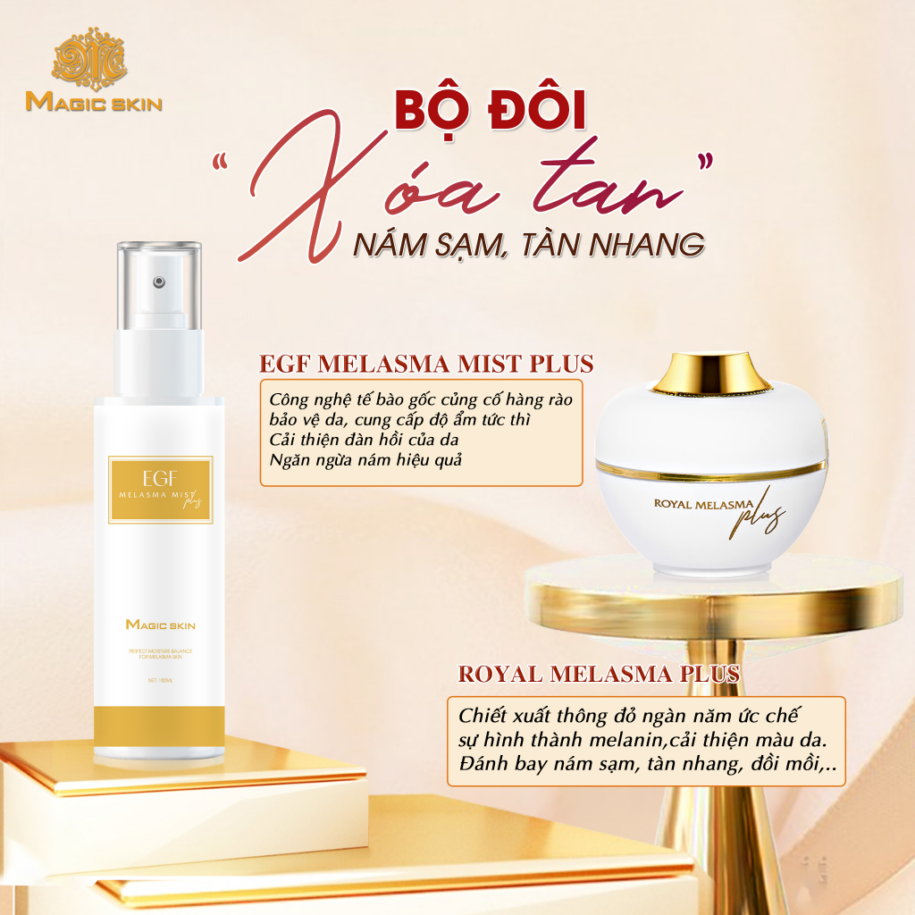 EGF Melasma Mist Plus - Xịt Nám Công Nghệ Tế Bào Gốc