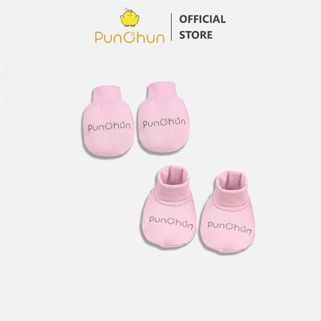 Set bao tay bao chân Punchun Buddies cho bé