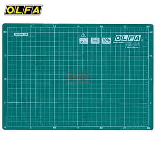Bảng cắt OLFA CM-A4 225×320×2mm Xanh lá cây Cutting mat